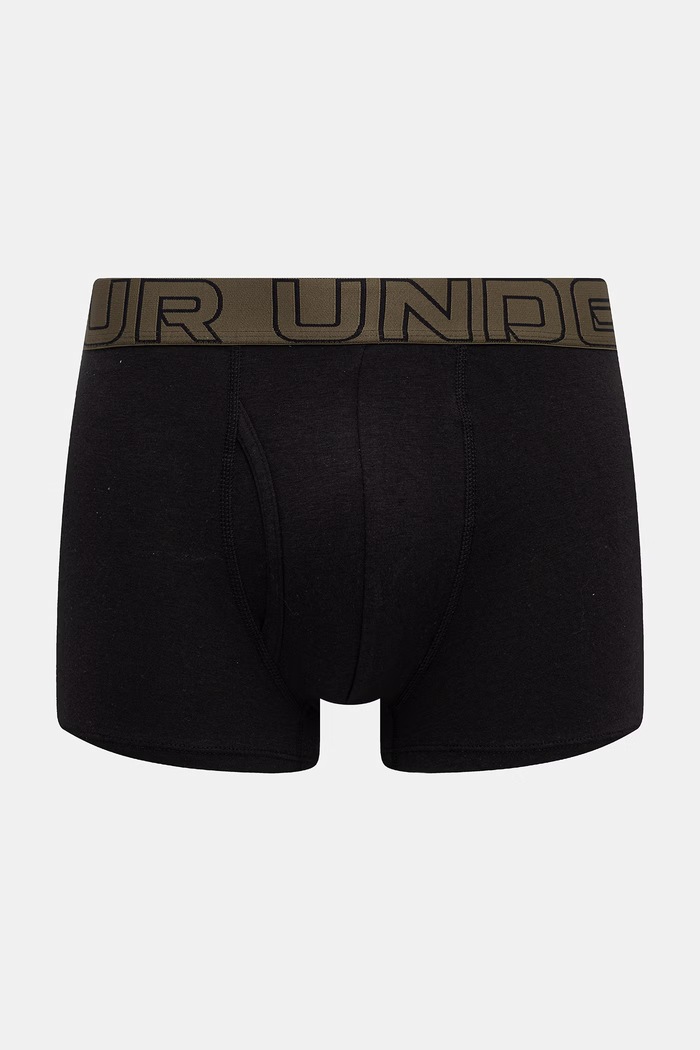 Oblečení Under Armour boxerky pánské 83 Perf Cotton 3in 3-pack 25UUSHJ083 zelená