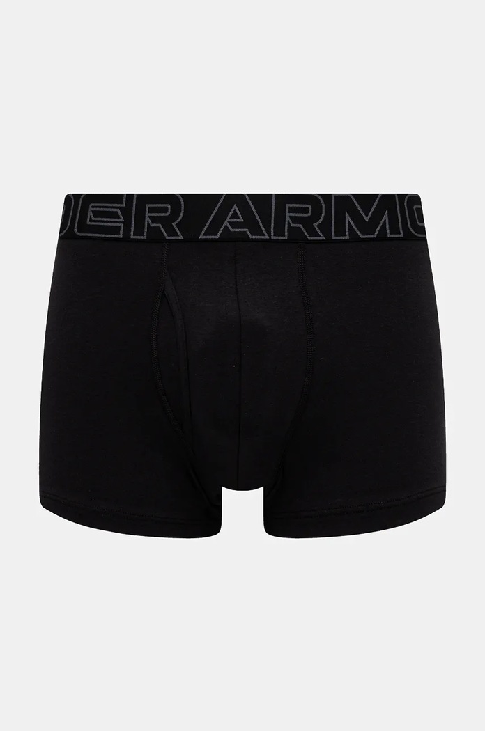 Under Armour boksarice moške 83 Perf Cotton 3in paket 3 kosov 25UUSHJ083 siva SS26