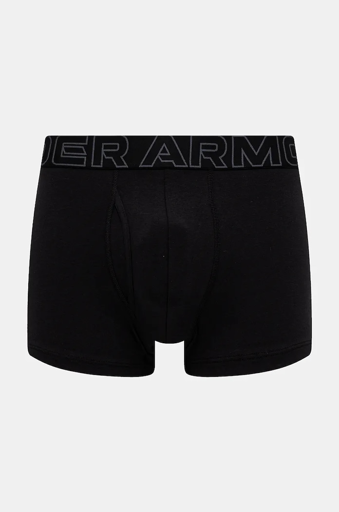 Under Armour boksarice moške 83 Perf Cotton 3in paket 3 kosov 25UUSHJ083 siva SS26