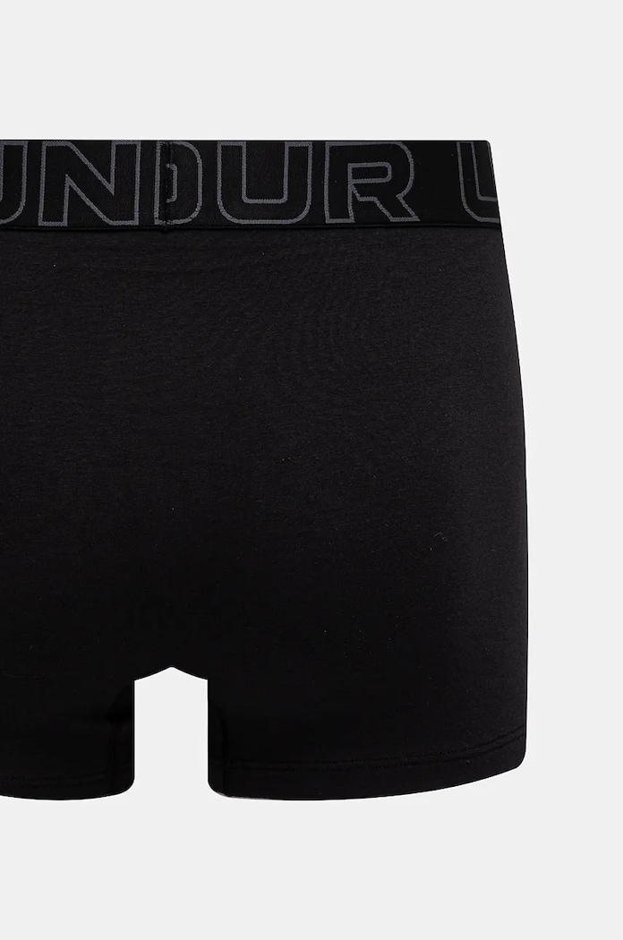 Under Armour boksarice moške 83 Perf Cotton 3in paket 3 kosov 25UUSHJ083 siva