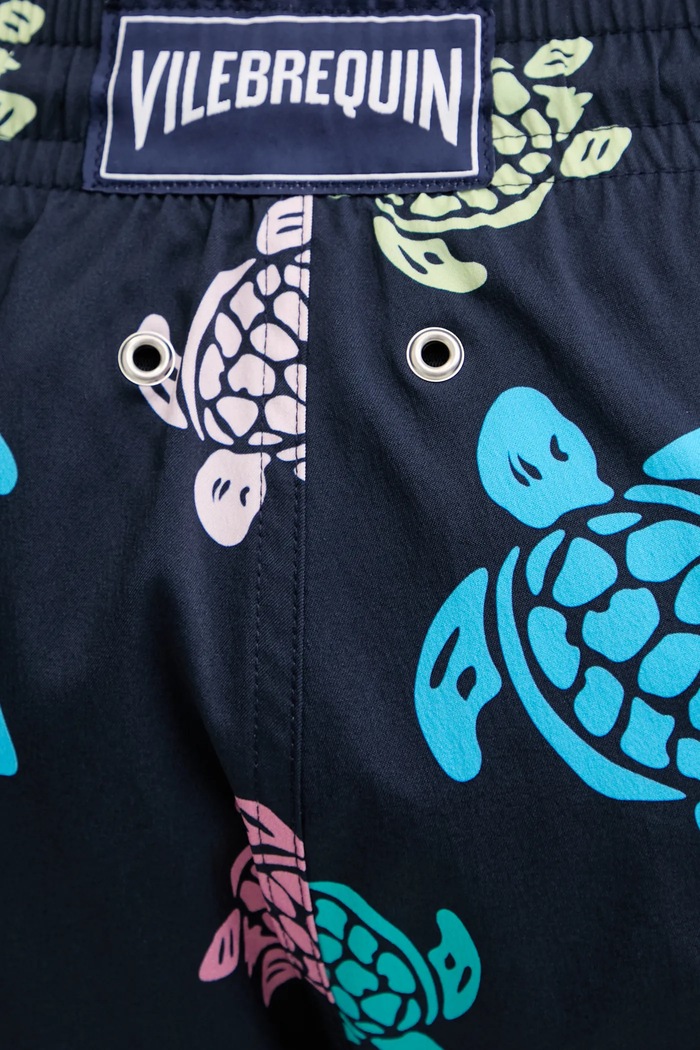 Vilebrequin pantaloni scurți de baie MOORISE bleumarin MSOAF136