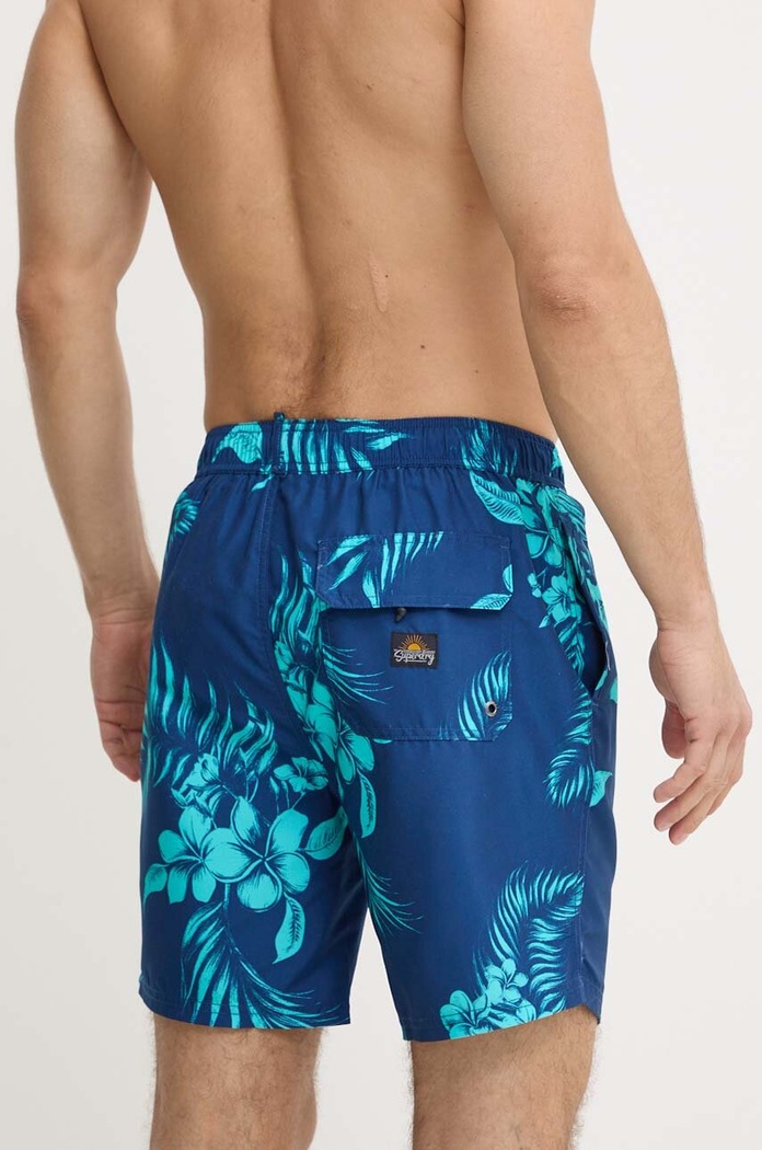 Oblečení Plavkové šortky Superdry M3010232A.2BX námořnická modř