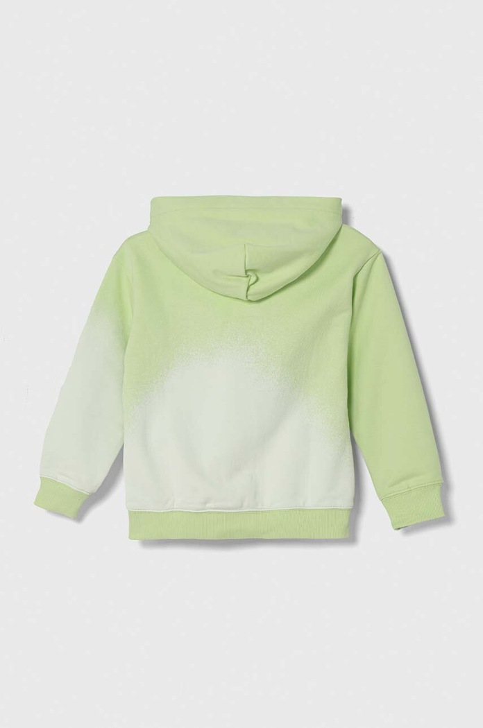 Calvin Klein Jeans gyerek melegítőfelső pamutból IU0IU00549.116.PPYH zöld SS24