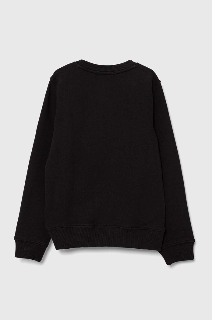 Calvin Klein Jeans bluza dziecięca IU0IU00570.128.176.PPYH czarny SS24