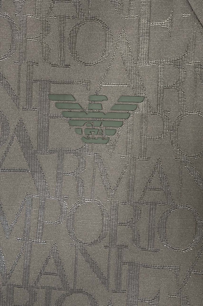 Chlapec Detská mikina Emporio Armani 3D4BJ6.1JMSZ sivá