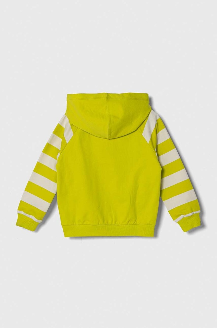 Παιδική μπλούζα United Colors of Benetton 3BC1G502Z.P.Seasonal πράσινο SS24