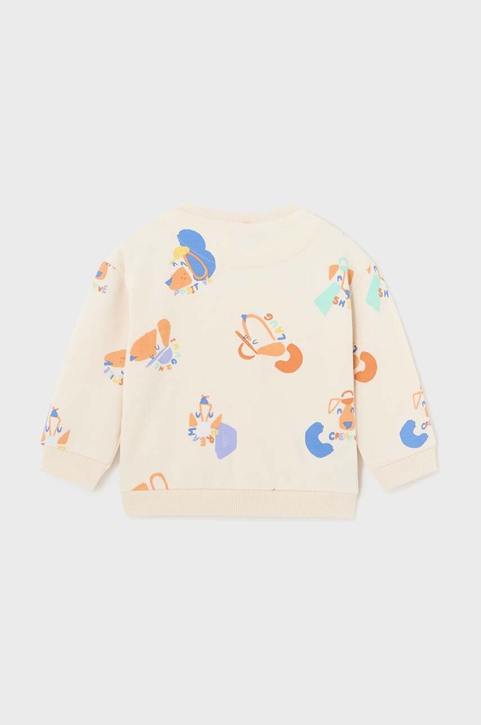 Mayoral bluza bebe 1441.3G.Baby.PPYH bej SS24