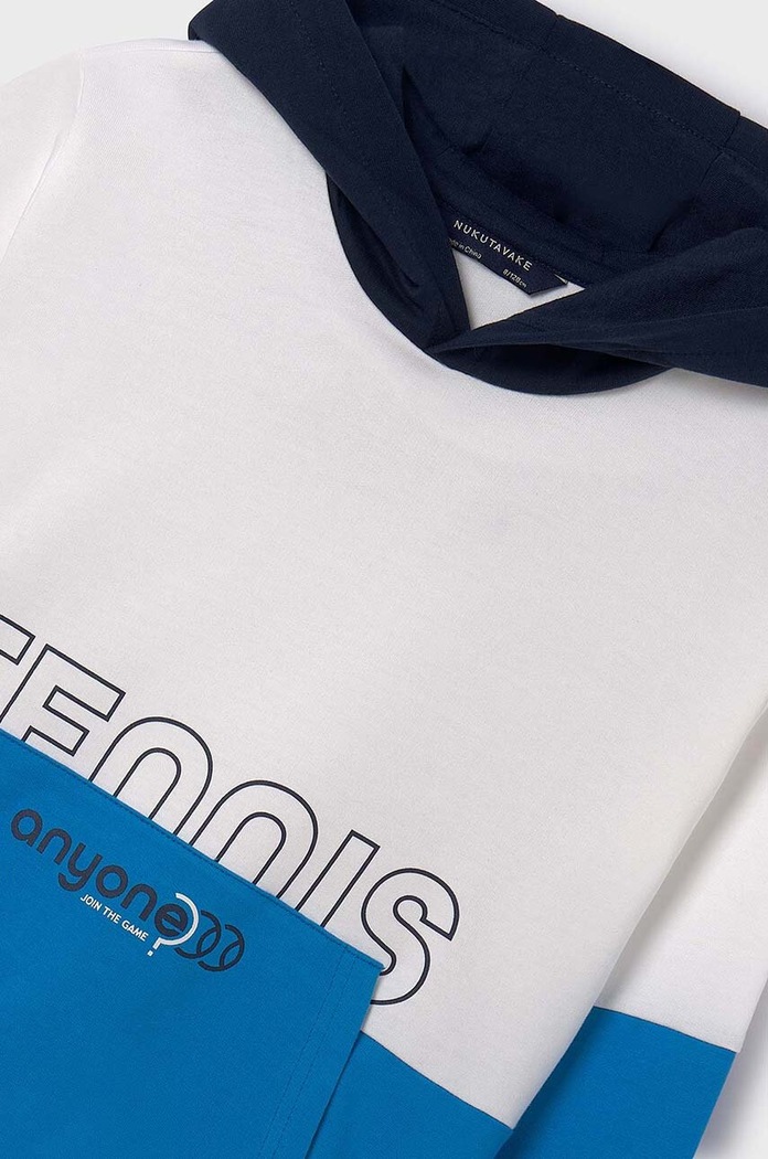Mayoral bluza dziecięca niebieski 6466.7D.Junior.PPYH