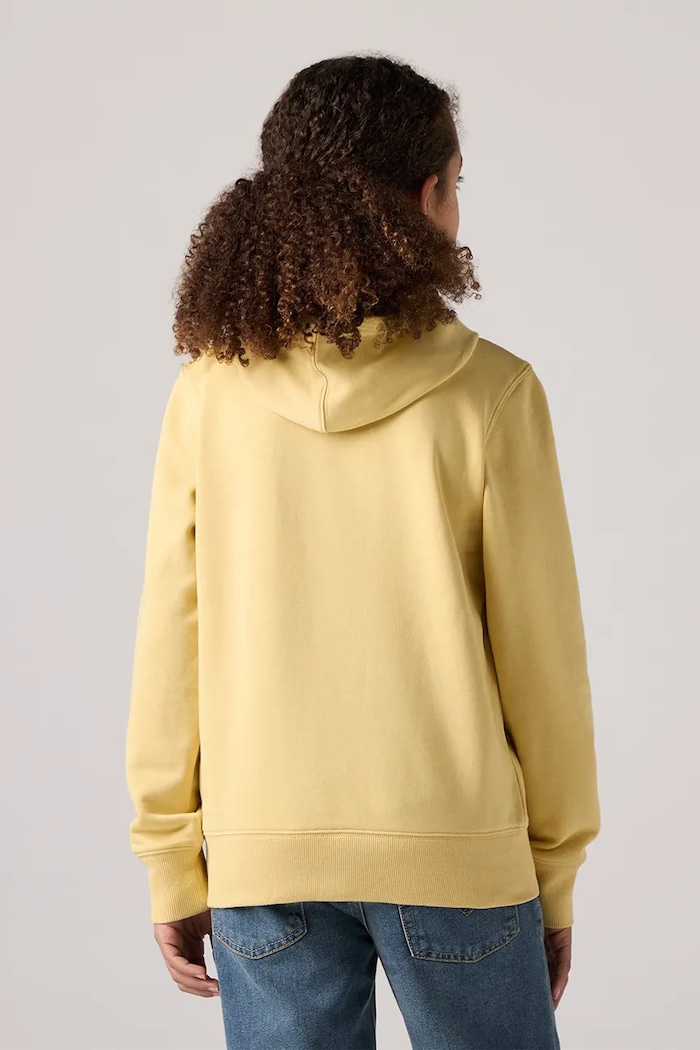 Băieți Levi's bluză copii LVB MINI BATWING PULL OVER HOO 9EK422 galben