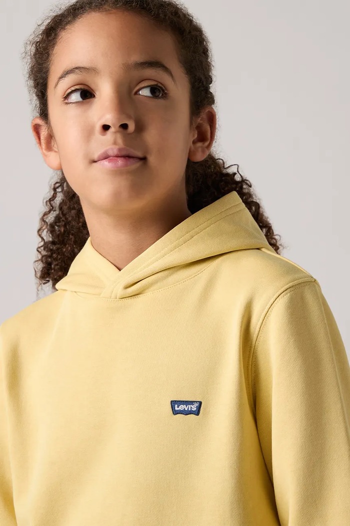 Levi's bluză copii LVB MINI BATWING PULL OVER HOO galben 9EK422