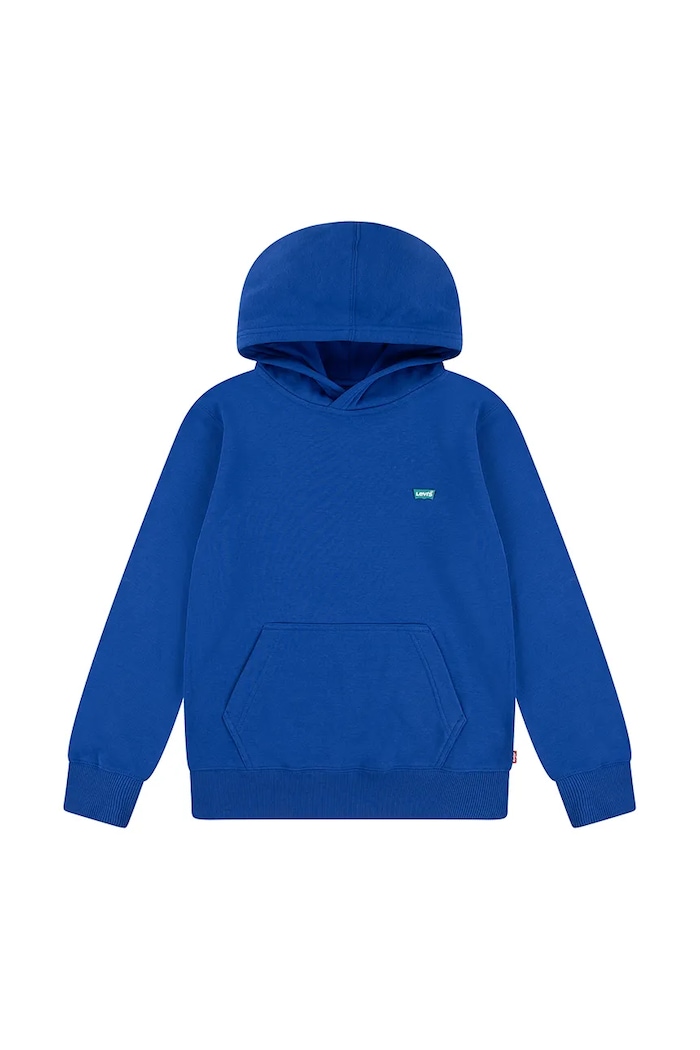 Levi's bluza dziecięca LVB MINI BATWING PULL OVER HOO niebieski 9EK422