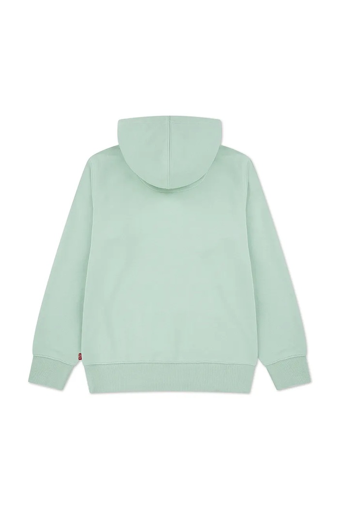 Băieți Levi's bluză copii LVB MINI BATWING PULL OVER HOO 9EK422 verde