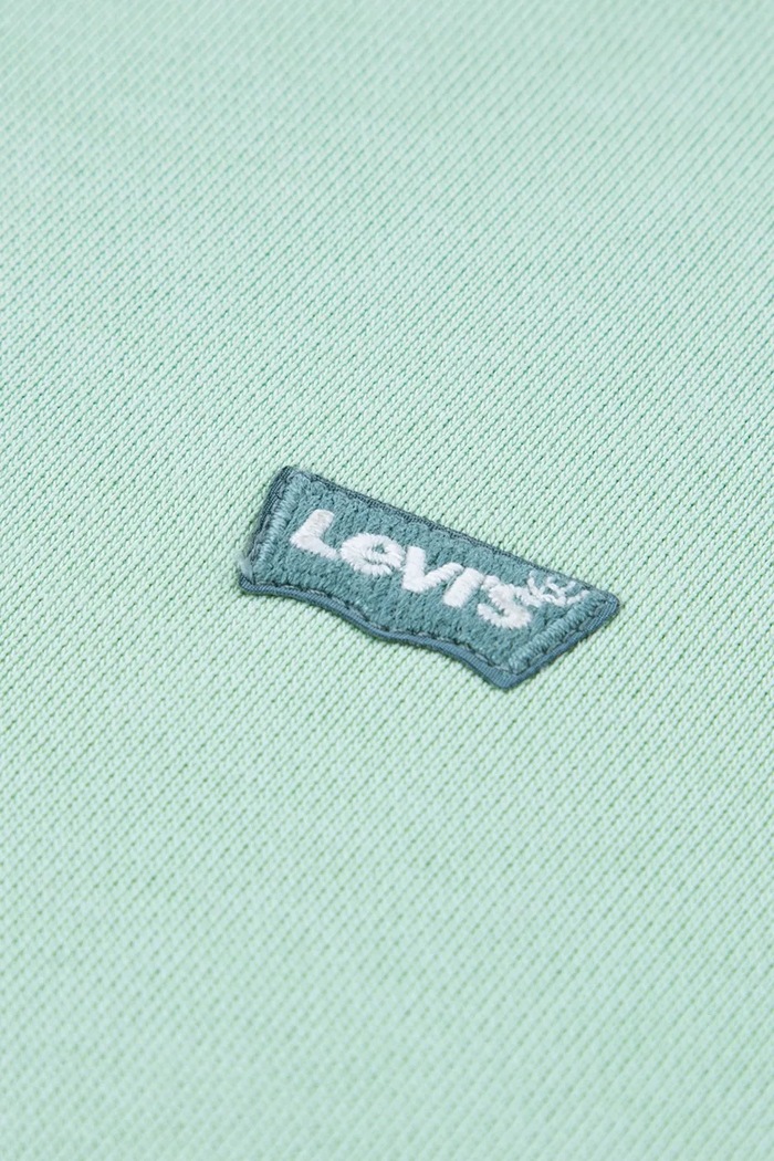 Levi's bluză copii LVB MINI BATWING PULL OVER HOO verde 9EK422