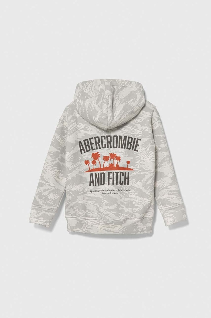Abercrombie & Fitch bluza dziecięca KI222.4025 szary SS24