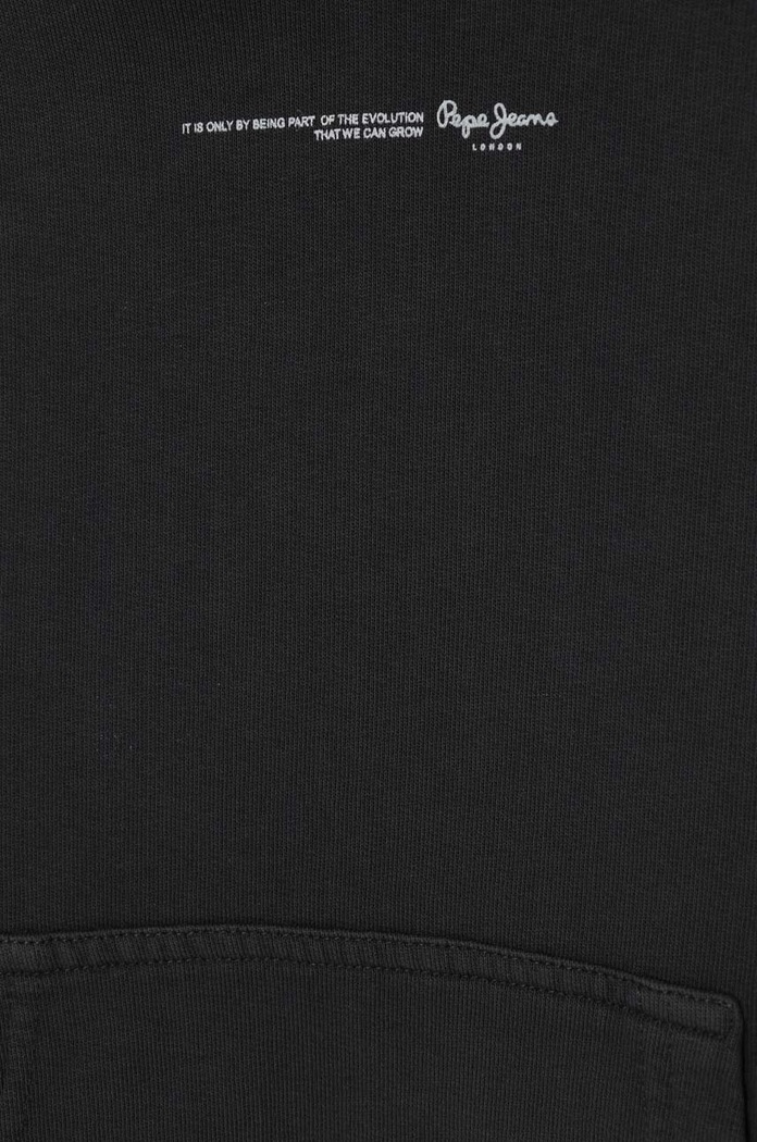 Fiú Pepe Jeans gyerek melegítőfelső pamutból NEW DAVIDE HOODIE PB581610 szürke