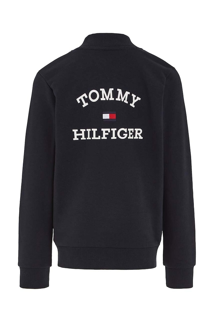 Chłopiec Tommy Hilfiger bluza bawełniana dziecięca KB0KB08825.128.176.PPYH czarny