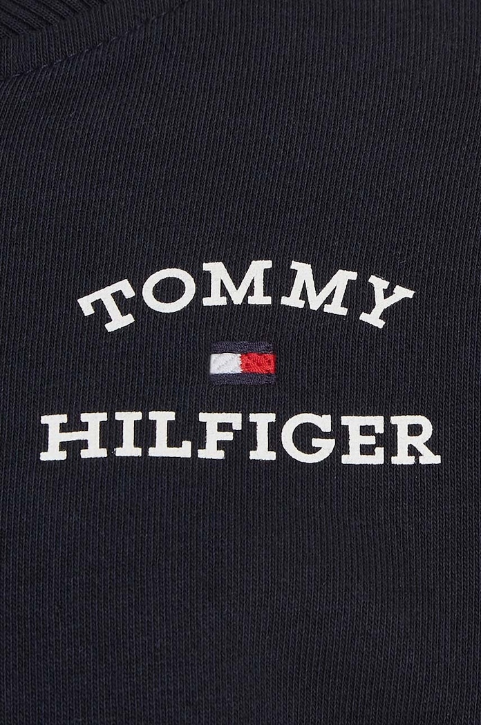 Tommy Hilfiger bluza bawełniana dziecięca czarny KB0KB08825.128.176.PPYH