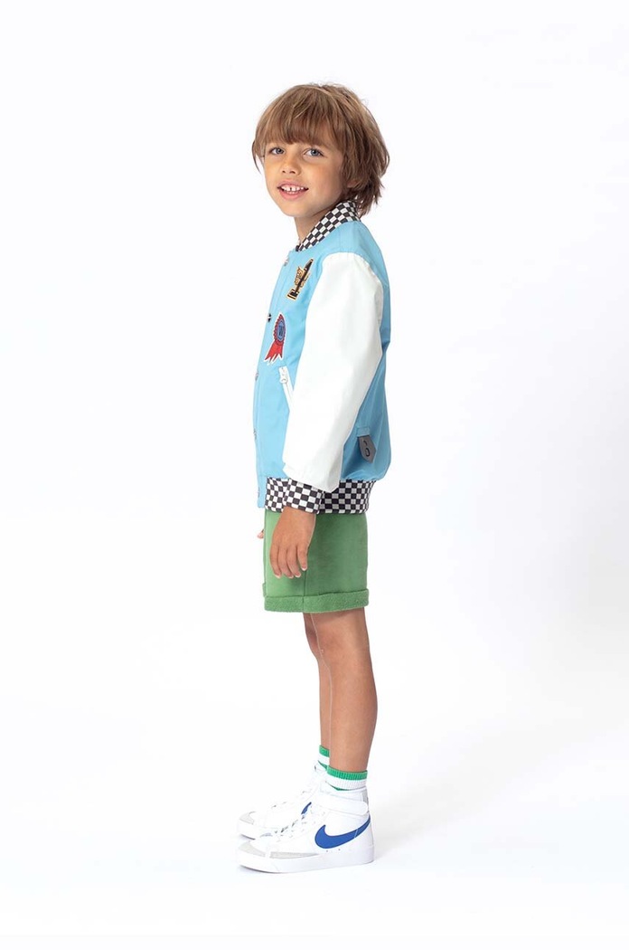 Gosoaky kurtka bomber dziecięca WHITE WORM 241.9.1.565