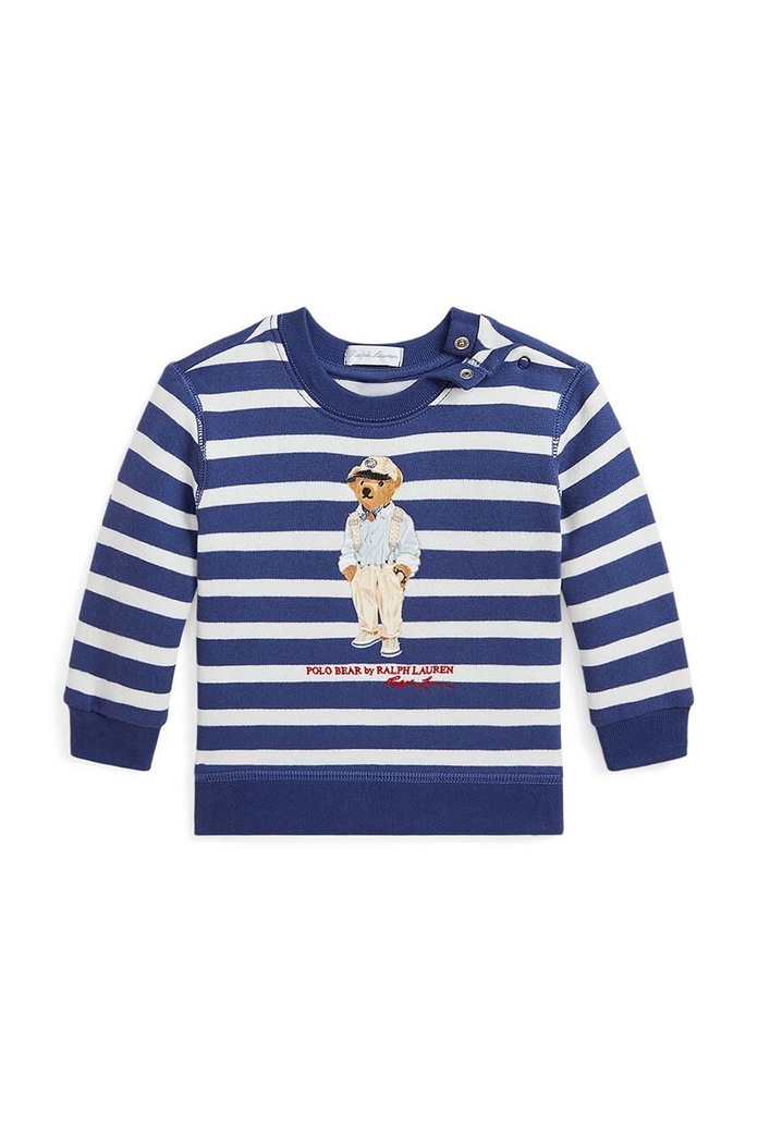 Polo Ralph Lauren bluza niemowlęca wzorzyste granatowy 320942220001