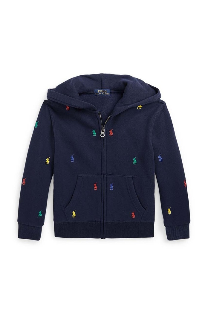 Polo Ralph Lauren bluza dziecięca wzorzyste granatowy 322846209007