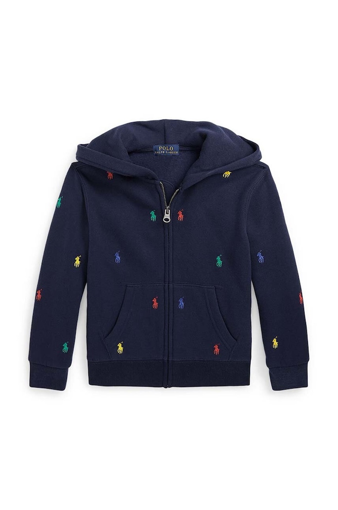 Polo Ralph Lauren bluza dziecięca wzorzyste granatowy 322846209007