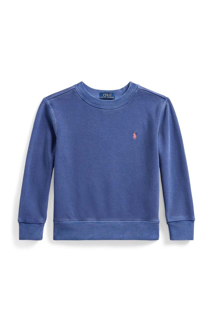 Polo Ralph Lauren bluza bawełniana dziecięca bawełna granatowy 322942099003