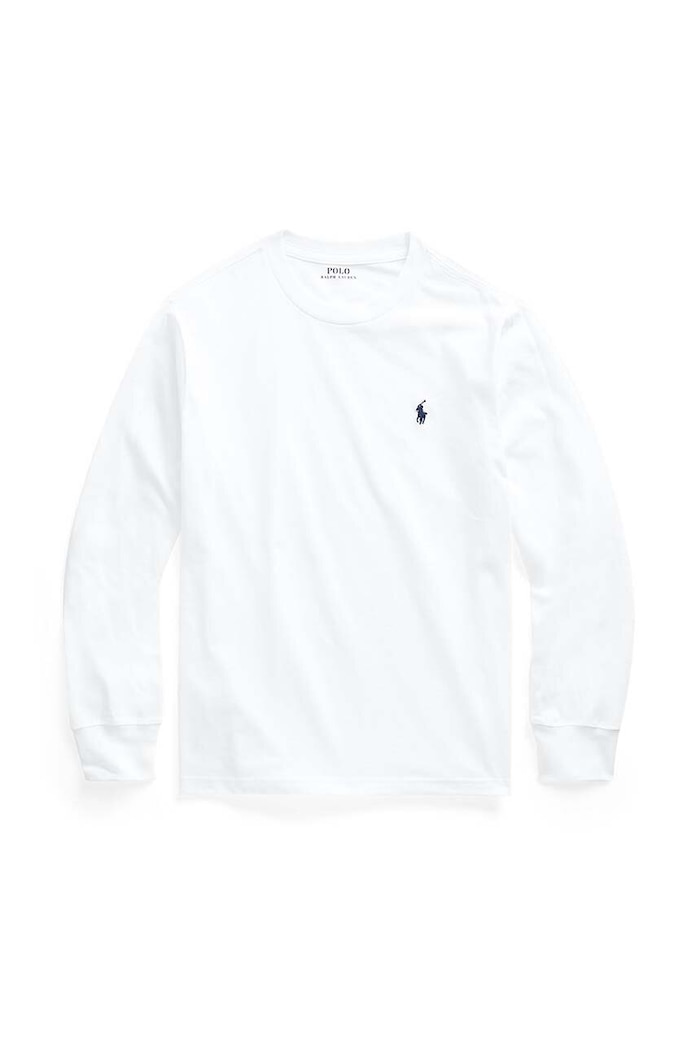 Dječja pamučna dukserica Polo Ralph Lauren pamuk bijela 323843804004