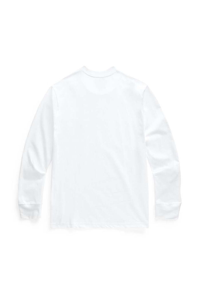 Dječja pamučna dukserica Polo Ralph Lauren 323843804004 bijela SS26