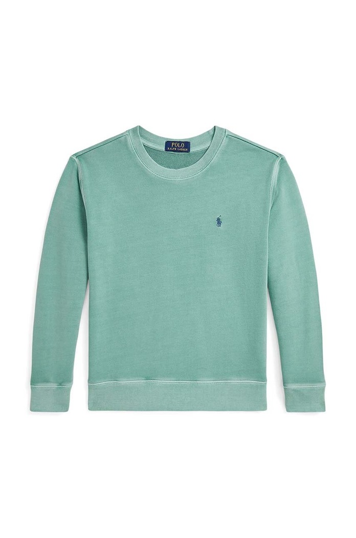 Polo Ralph Lauren bluza bawełniana dziecięca bawełna zielony 323942099002