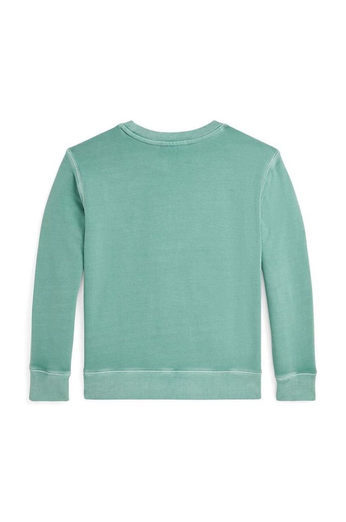 Polo Ralph Lauren bluza bawełniana dziecięca 323942099002 zielony AW24
