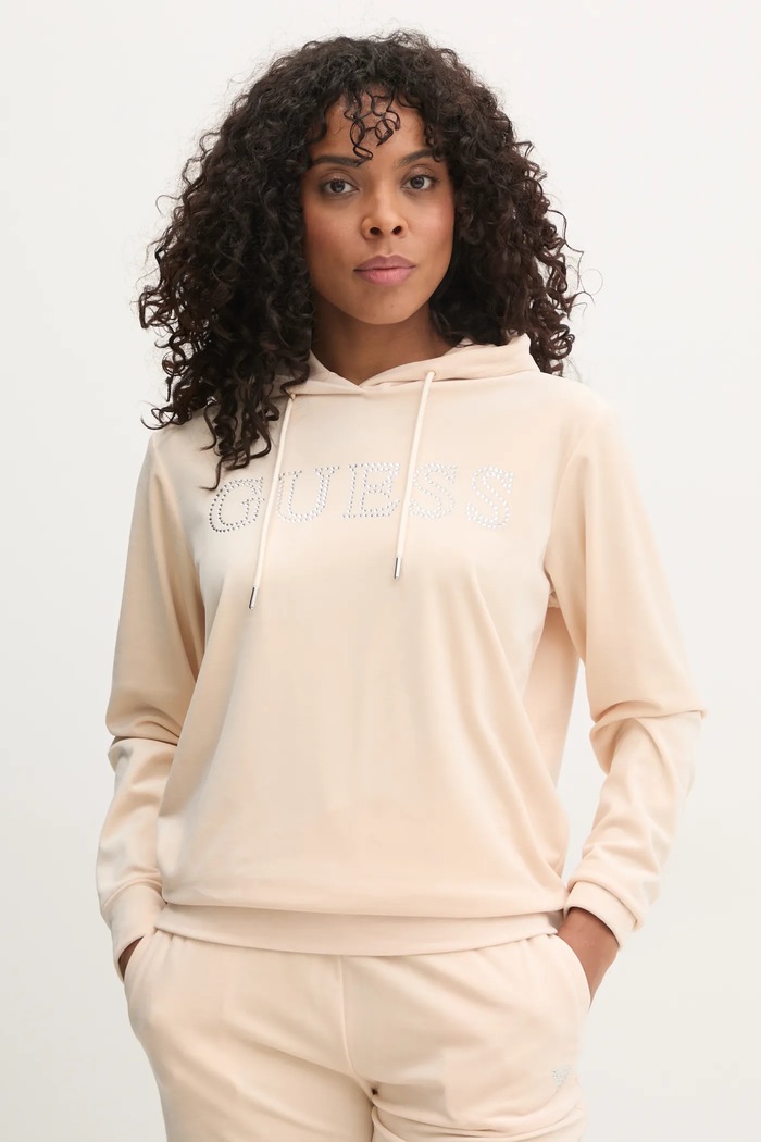 Mikina Guess COUTURE další béžová V4RQ25.KBXI2
