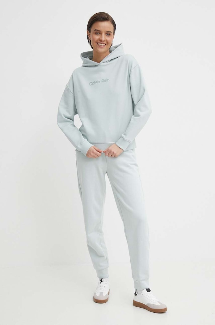 Bavlněná mikina Calvin Klein K20K205449 modrá AA00
