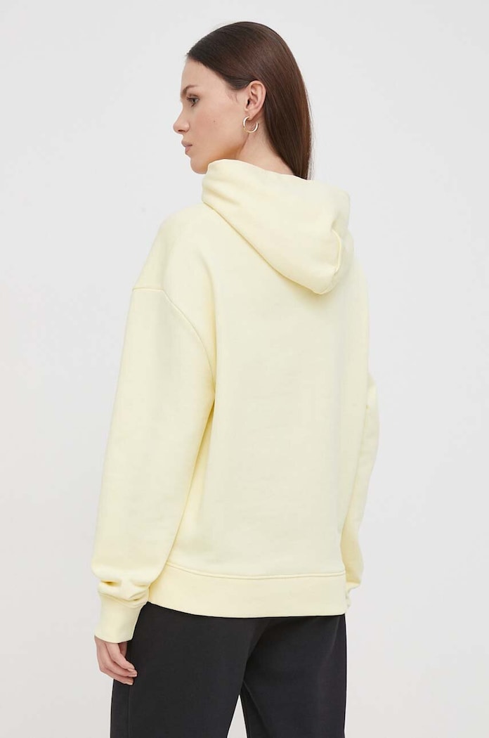 Oblečení Bavlněná mikina Calvin Klein K20K205449 žlutá