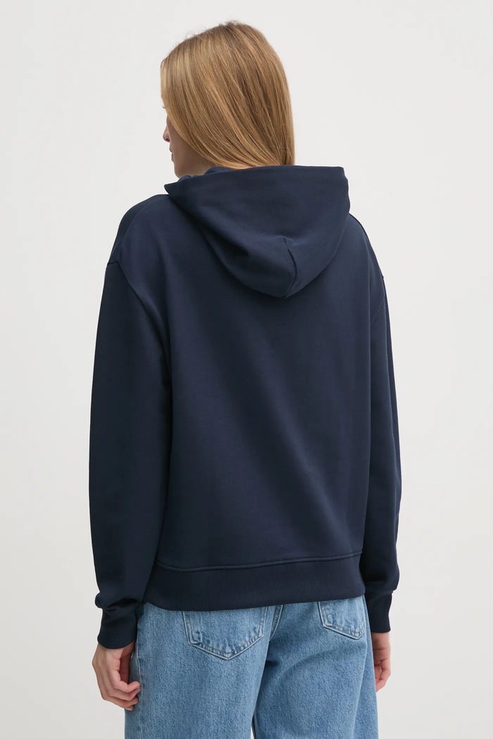 Ρούχα Βαμβακερή μπλούζα Calvin Klein K20K205449 σκούρο μπλε