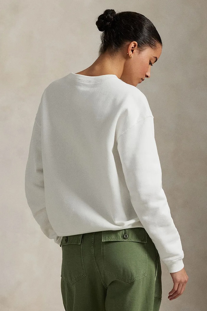 Polo Ralph Lauren bluza 211943006 alb AW25