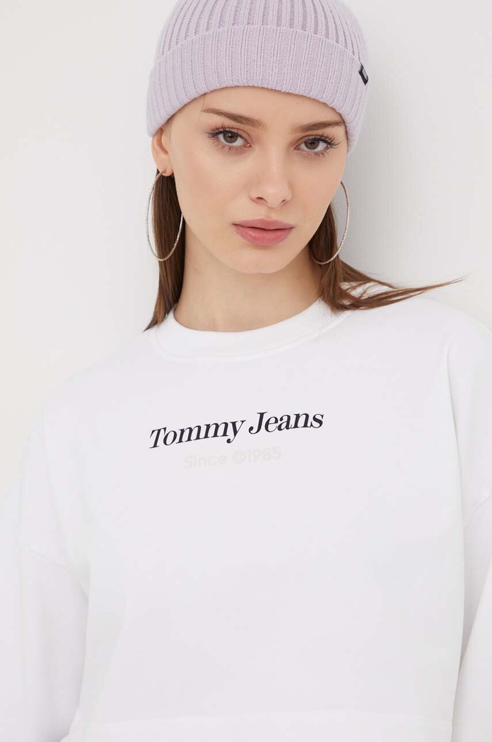 Tommy Jeans bluza biały DW0DW17332