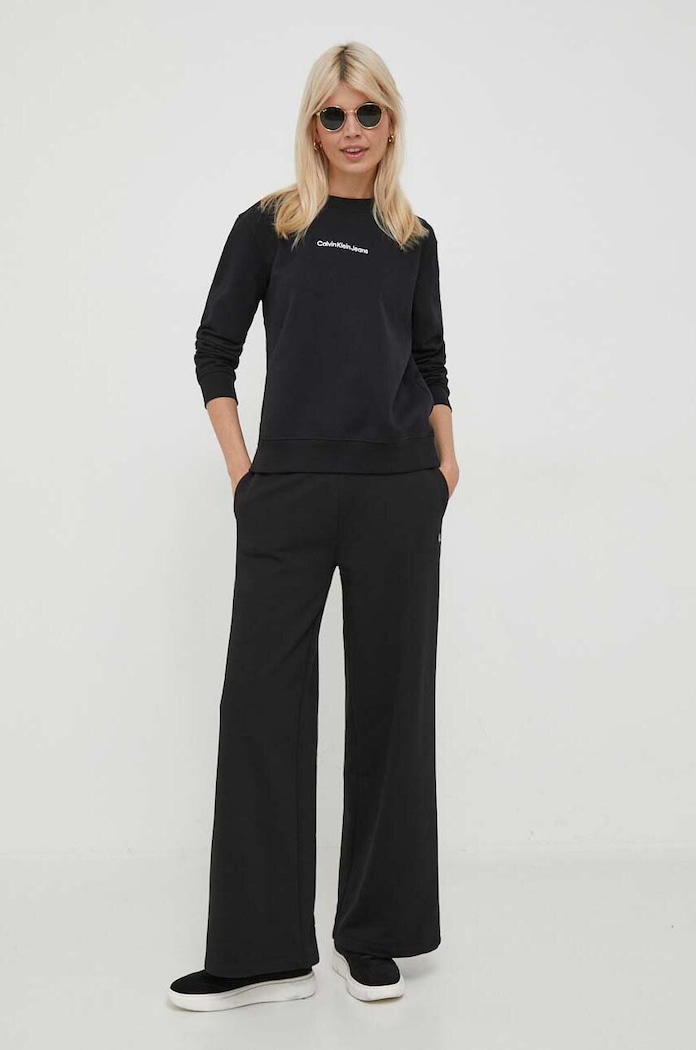 Mikina Calvin Klein Jeans J20J222548 černá SS24