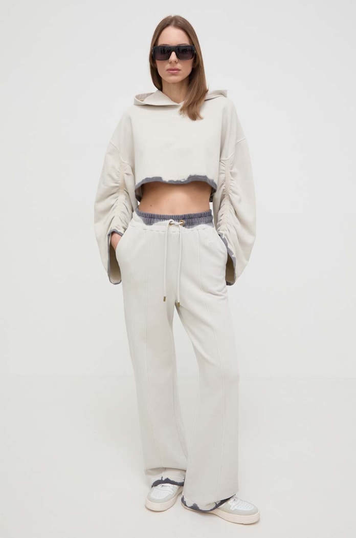 Pinko bluza bawełniana 103065.A1OF beżowy SS24