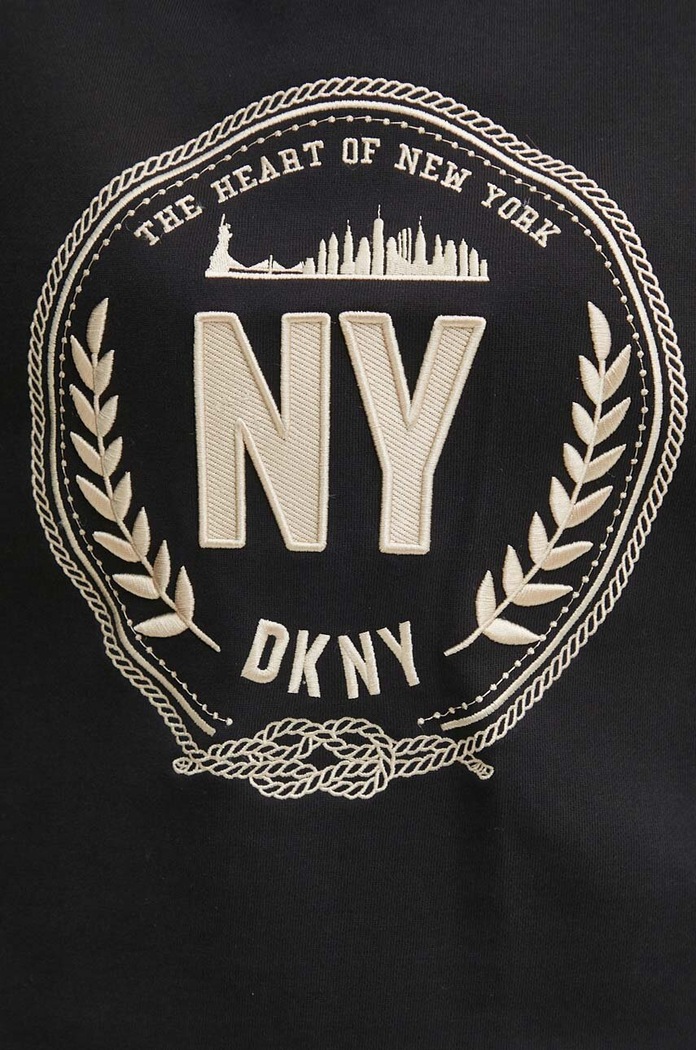 Bavlněná mikina Dkny D2A4A027 černá