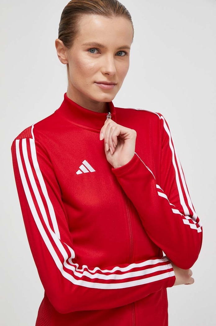 Tréninková mikina adidas Performance Tiro 23 červená HS3512