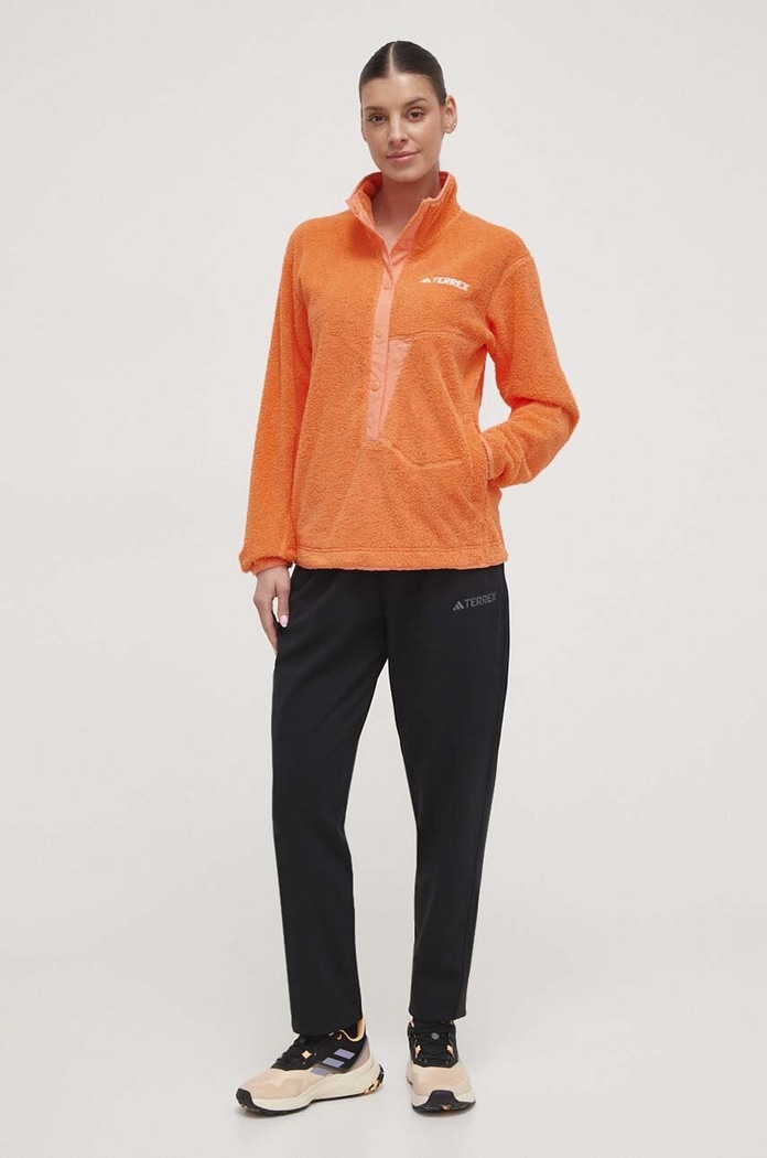 Sportovní mikina adidas TERREX Xploric IM7425 oranžová SS24