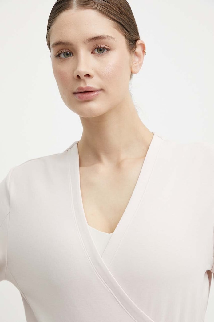adidas Performance bluza do jogi beżowy IS2987