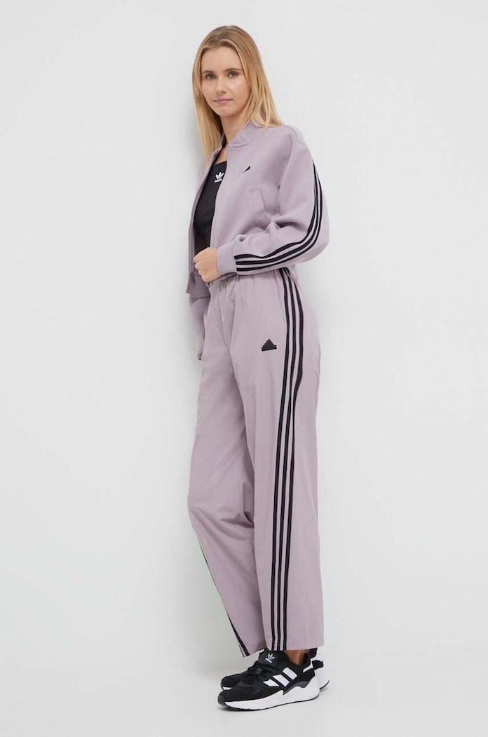 Pulover adidas IS3652 vijolična SS24