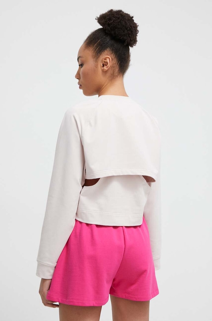 Odzież adidas Performance bluza treningowa Power Cover IT9199 różowy