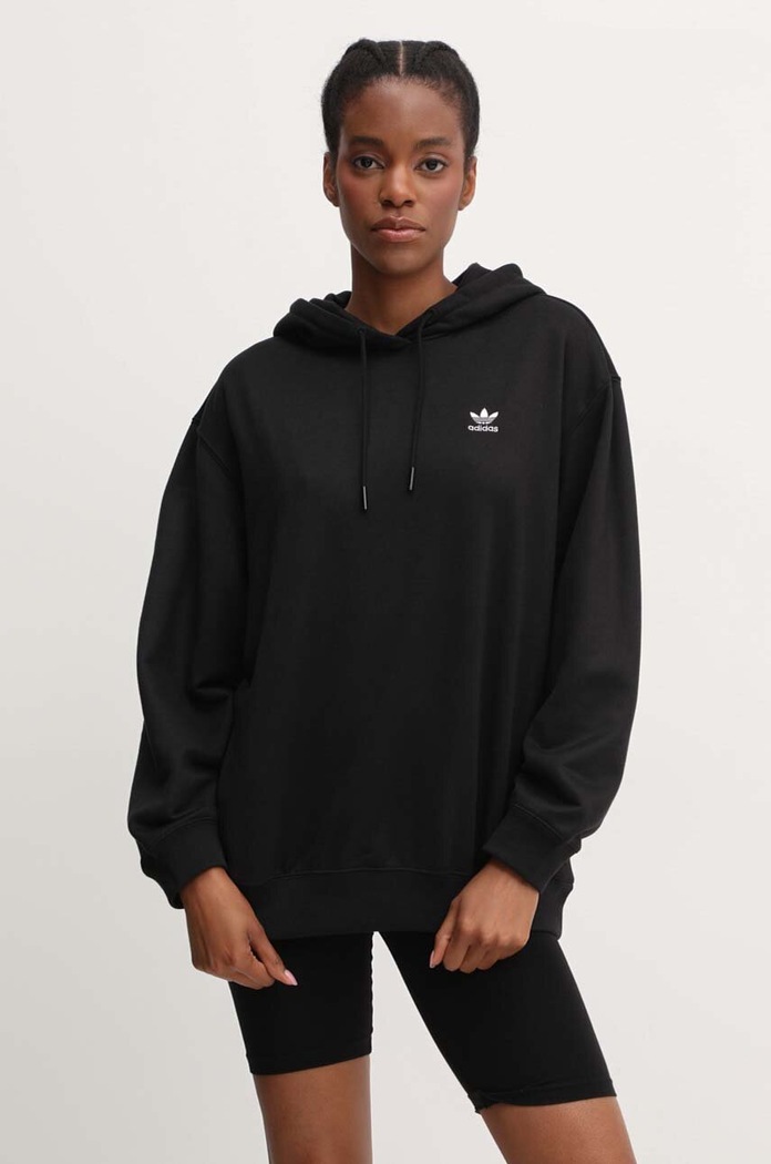 adidas Originals bluza Trefoil Hoodie IU2409 czarny SS24