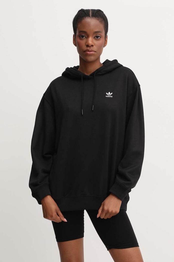 adidas Originals bluza Trefoil Hoodie IU2409 czarny SS24