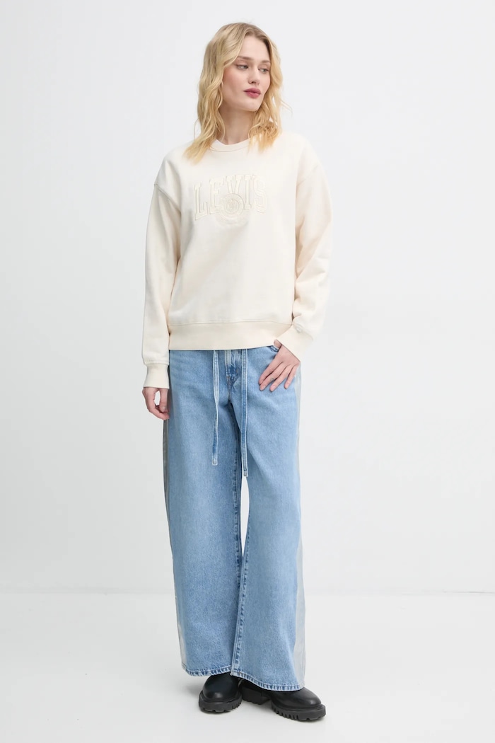 Dukserica Levi's A7288 bež SS25