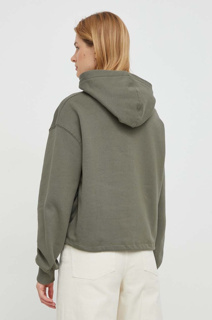 Odzież Pepe Jeans bluza bawełniana HARIA PL581399 zielony