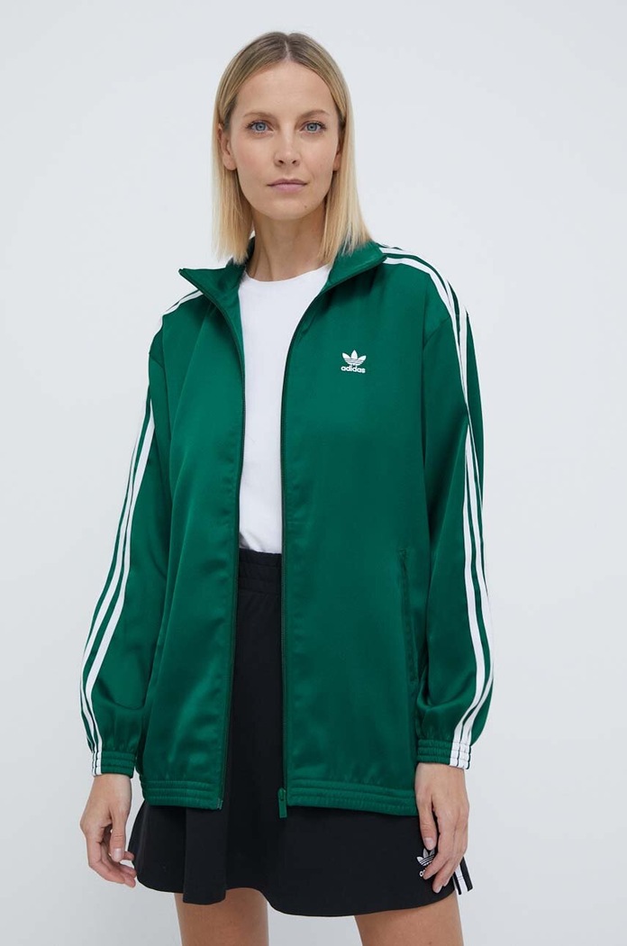 adidas Originals bluza Track Top aplikacja zielony IP0699