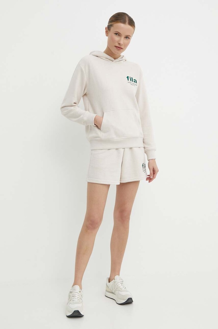 Fila bluza Lima FAW0737 bej SS24
